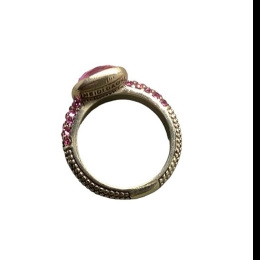 NWOT Heidi Daus Swarovski crystal ring size 8 - Picture 4 of 6